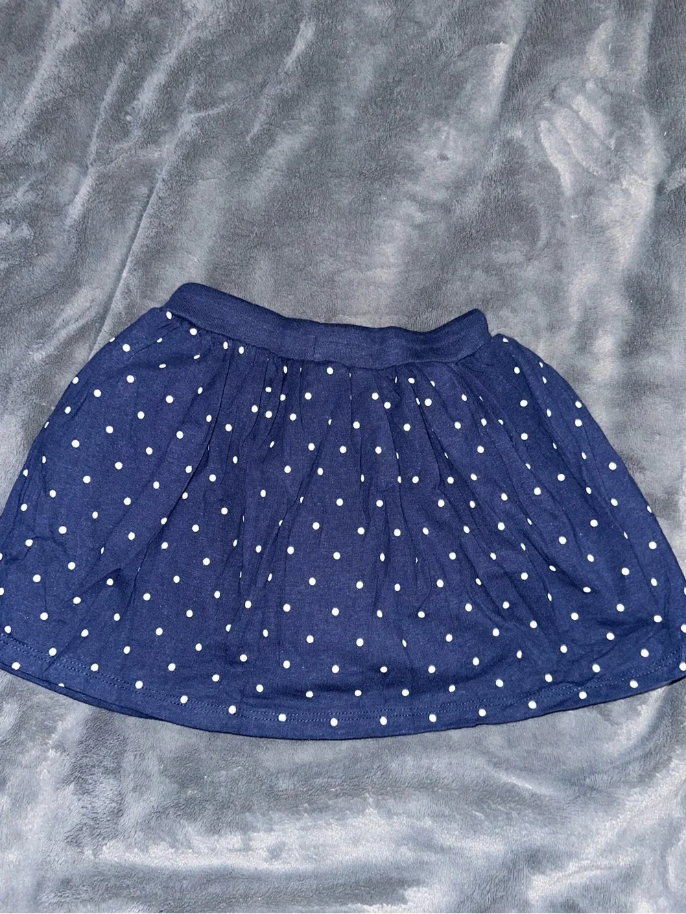 Carter's toddler girl Navy Polka Dot Skirt